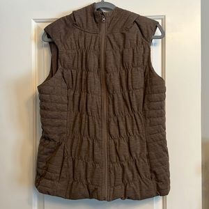 New York & Company • heather brown hooded vest